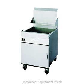 Dean 2424G Fryer, Floor Model, Gas, Full Pot