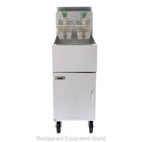 Dean SM150G Fryer, Gas, Floor Model, Full Pot