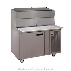 Delfield 18648PDLP Refrigerated Counter, Pizza Prep Table