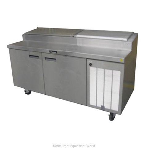 Delfield 18672PTBMP Refrigerated Counter, Pizza Prep Table