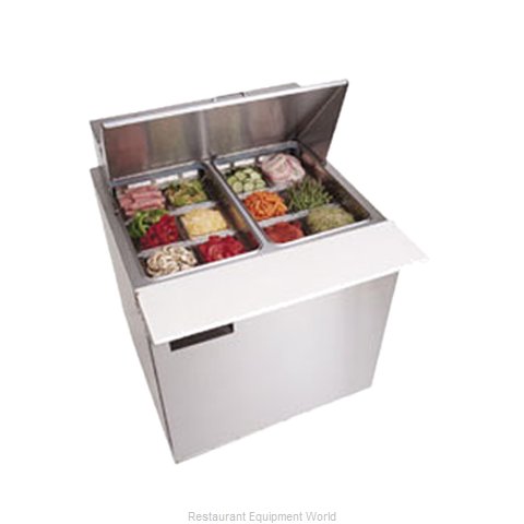 Delfield 4432N-12M Refrigerated Counter, Mega Top Sandwich / Salad Unit