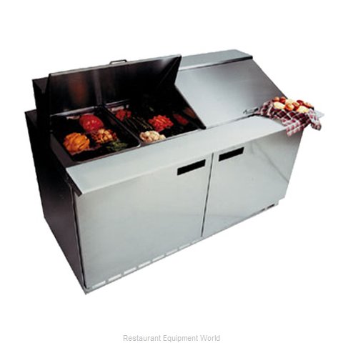 Delfield 4464N-24M Refrigerated Counter, Mega Top Sandwich / Salad Unit