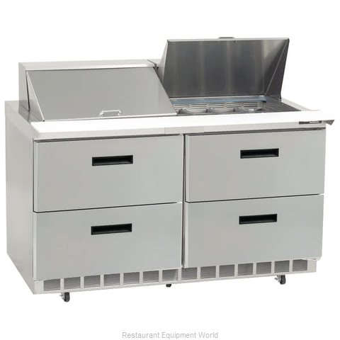 Delfield D4448N-12 Refrigerated Counter, Sandwich / Salad Top