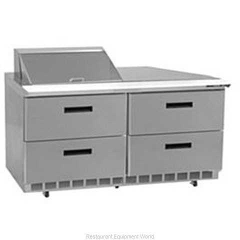 Delfield D4460N-8 Refrigerated Counter, Sandwich / Salad Top
