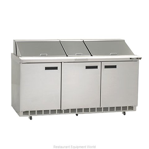 Delfield D4472N-24M Refrigerated Counter, Mega Top Sandwich / Salad Unit