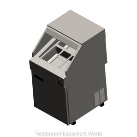 Delfield F18MC27-BSNP Refrigerated Counter, Mega Top Sandwich / Salad Unit