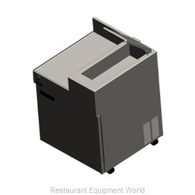 Delfield F18MC32-BLSP Refrigerated Counter, Mega Top Sandwich / Salad Unit