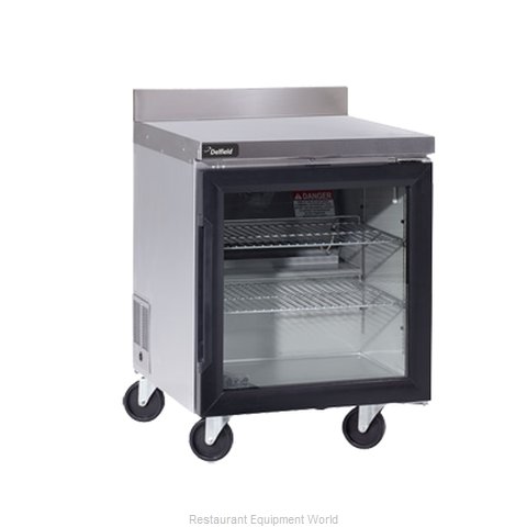 Delfield GUR24BP-G Refrigerated Counter, Work Top