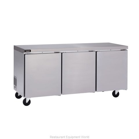 Delfield GUR72BP-S Refrigerated Counter, Work Top