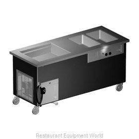 Delfield KH2CR-74-BP Serving Counter, Hot & Cold