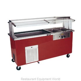 Delfield KH3CR-96-BP Serving Counter, Hot & Cold