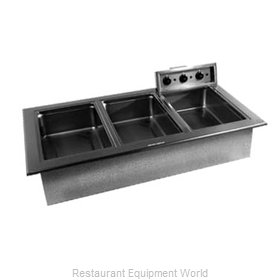 Delfield N8717-D Hot Food Well Unit, Drop-In, Electric