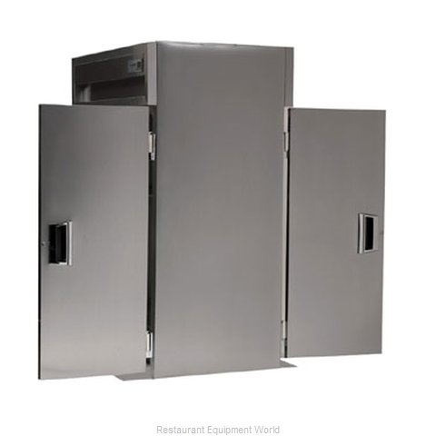 Delfield SARRT2-S Roll-Thru Refrigerator 2 sections
