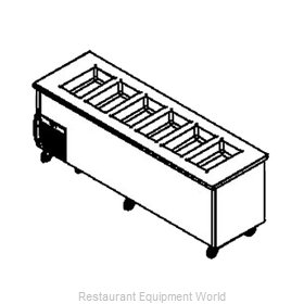 Delfield SCSC-74-EFP Serving Counter, Cold Food