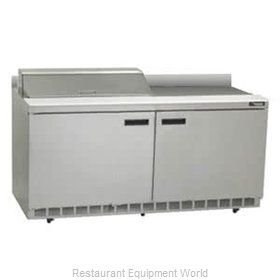 Delfield ST4464N-8 Refrigerated Counter, Sandwich / Salad Top