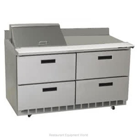 Delfield STD4464N-12M Refrigerated Counter, Mega Top Sandwich / Salad Unit