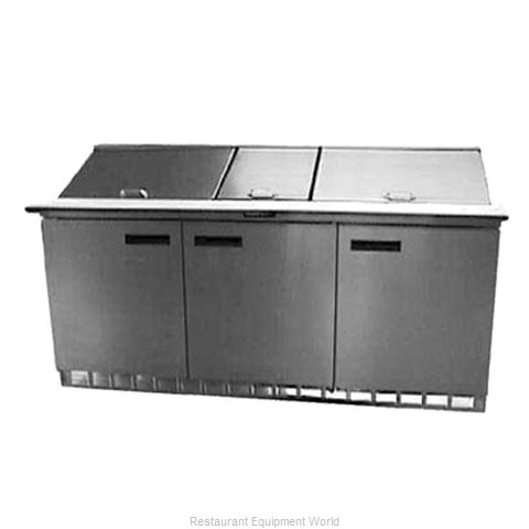 Delfield UC4472N-30M Refrigerated Counter, Mega Top Sandwich / Salad Unit