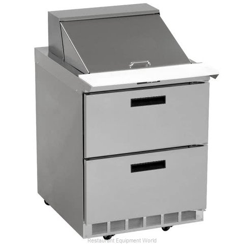 Delfield UCD4427N-6 Refrigerated Counter, Sandwich / Salad Top