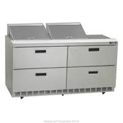 Delfield UCD4464N-12 Refrigerated Counter, Sandwich / Salad Top