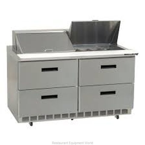 Delfield UCD4464N-24M Refrigerated Counter, Mega Top Sandwich / Salad Unit