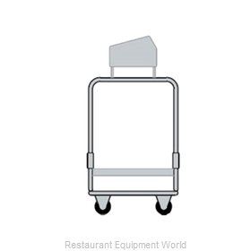 Delfield UTSP-1 Flatware & Tray Cart