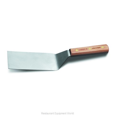 Dexter Russell 2386H-6 Turner, Solid, Stainless Steel (Magnified)