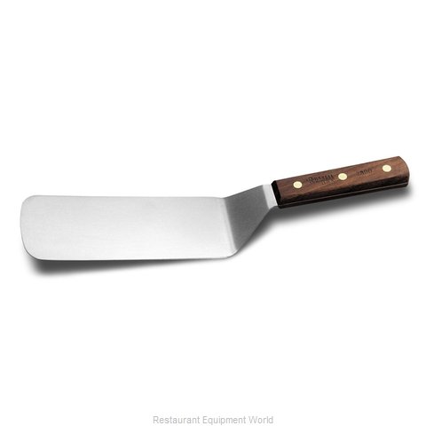 Dexter Russell 2388 Turner, Solid, Stainless Steel (Magnified)