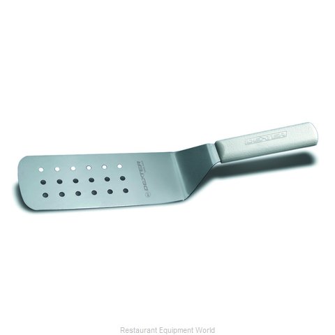 Dexter Russell PS286-8G-PCP Turner, Perforated, Stainless Steel