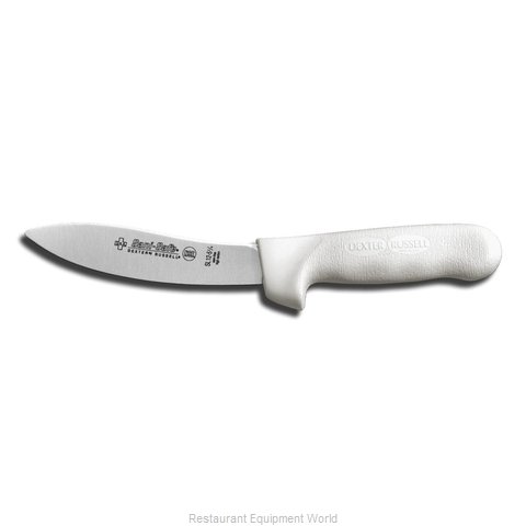 Dexter Russell SL12-5 1/4 Knife, Skinning (Magnified)