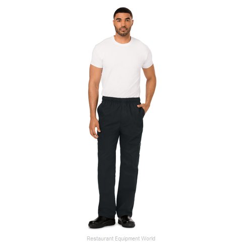 Dickies Chef DC10-BLK-L Chef's Pants