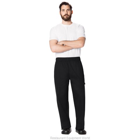 Dickies Chef DC11-BLK-2XL Chef's Pants