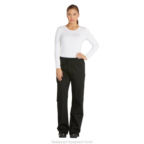 Dickies Chef DC17-BLK-2XL Chef's Pants