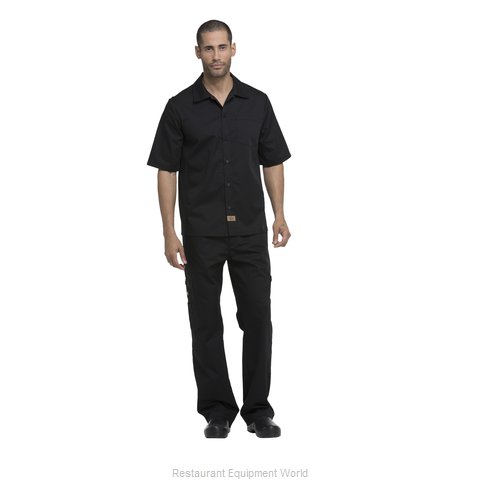 Dickies Chef DC61-BLK-S Cook's Shirt