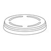 Tapa, para Vaso Descartable
 <br><span class=fgrey12>(Dinex DX81-83 Disposable Cup Lids)</span>