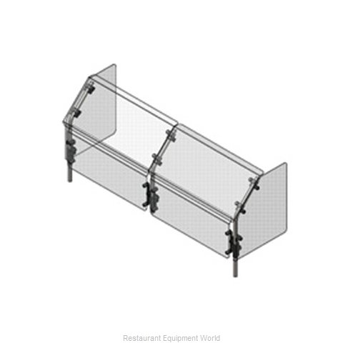 Dinex DXD445P Sneeze Guard, Stationary