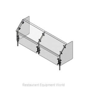 Dinex DXD445P Sneeze Guard, Stationary