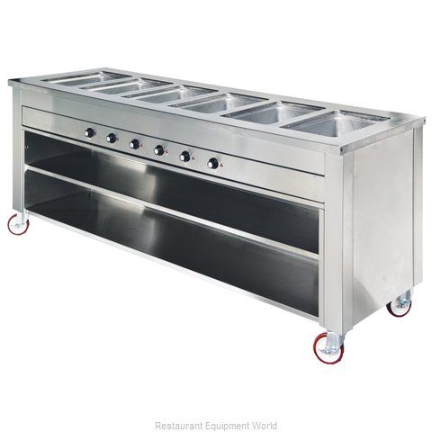 Dinex DXDHF2SL Serving Counter, Hot Food, Electric