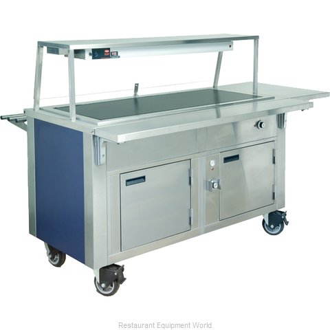 Dinex DXDHT2HIB Serving Counter, Hot Food, Electric