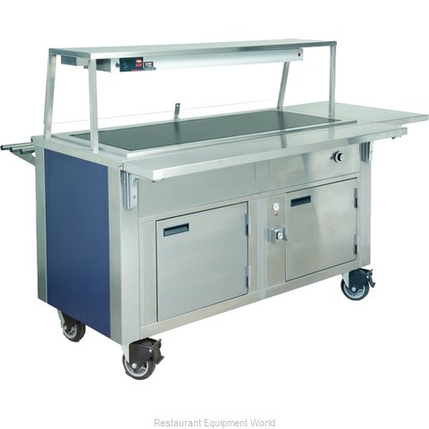 Dinex DXDHT3HIB Serving Counter, Hot Food, Electric