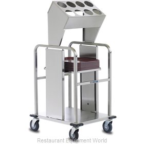 Dinex DXIDTS2S1418 Flatware & Tray Cart