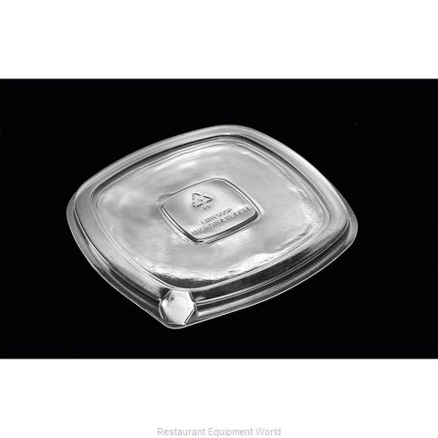 Dinex DXL500PCLR Disposable Container Cover / Lid (Magnified)