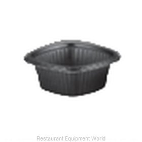 Dinex DXMW516PBLK Disposable Take Out Container