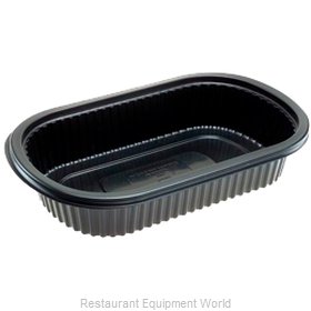 Dinex DXMW810PBLK Disposable Take Out Container