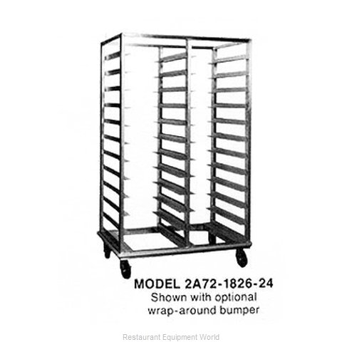 Dinex DXP2A72182624 Tray Rack, Mobile, Double / Triple