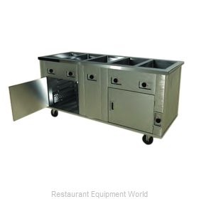 Dinex DXP2HFHIB Serving Counter, Hot Food, Electric