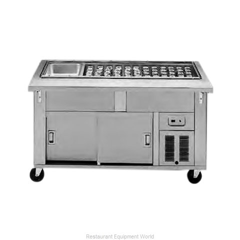 Dinex DXP3CB Serving Counter, Cold Food