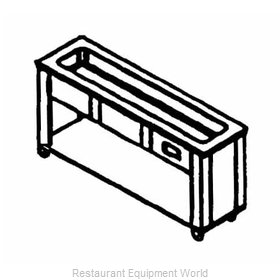 Dinex DXP3CISL Serving Counter, Cold Food