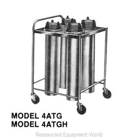 Dinex DXP4ATGH7 Dispenser, Plate Dish, Mobile