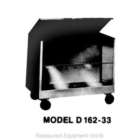 Dinex DXPDH16233 Cart, Heated Dish Storage