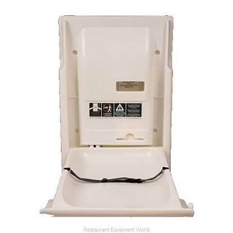 Diaper Depot 3304 Vertical Changing Table - White
